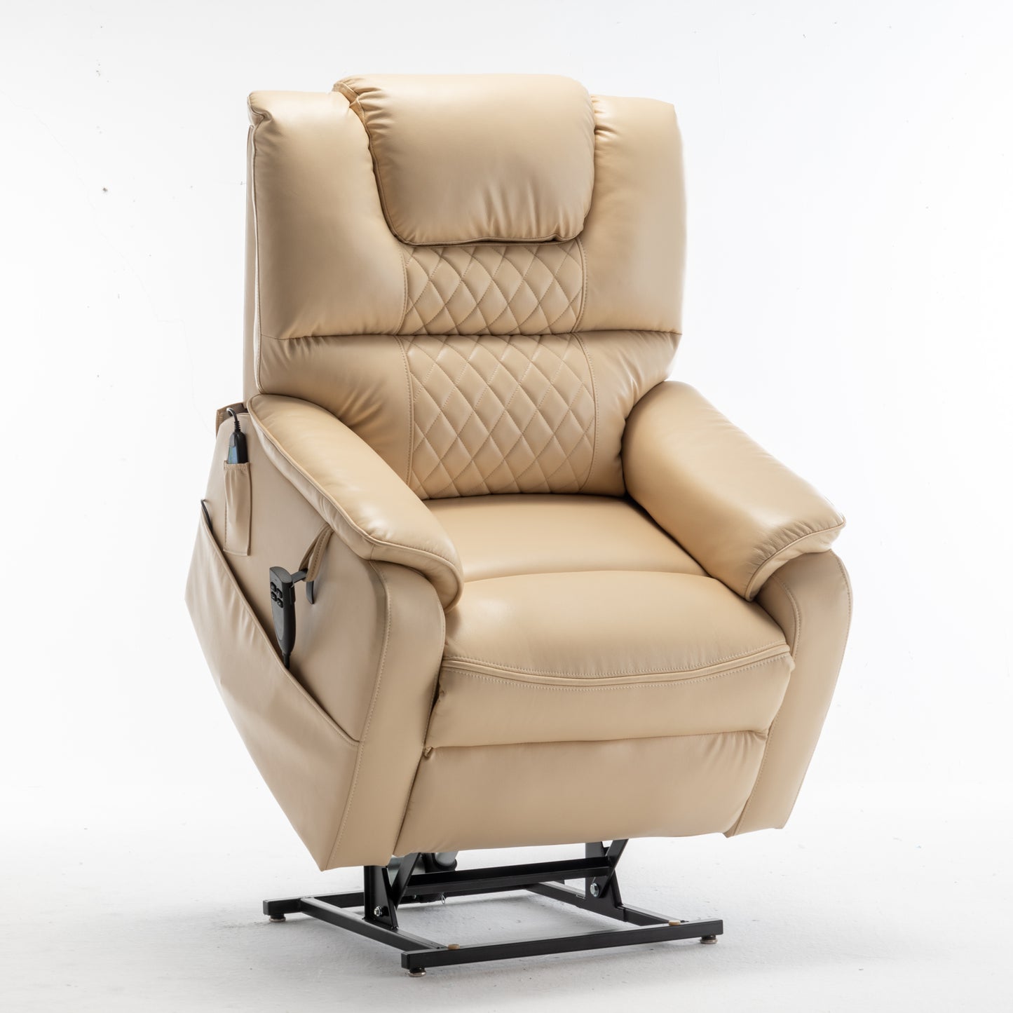 The Stafford Collection - Beige Power Lift Chair
